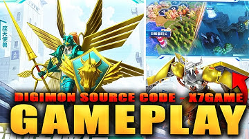DIGIMON SOURCE CODE GAMEPLAY & SUMMONS! (Part 3 - x7game)