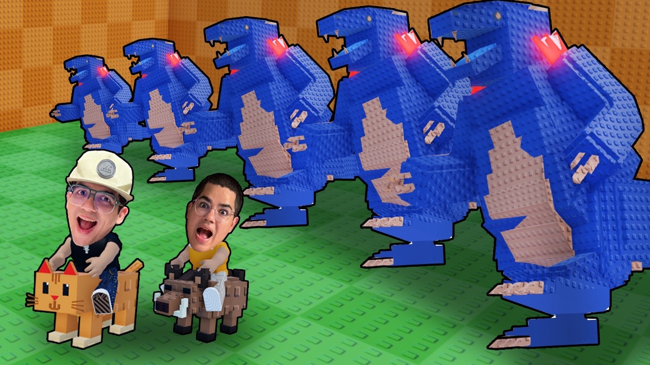 TEMOS QUE SALVAR OS PEQUENOS ANIMAIS DO EXÉRCITO DE GODZILLAS!