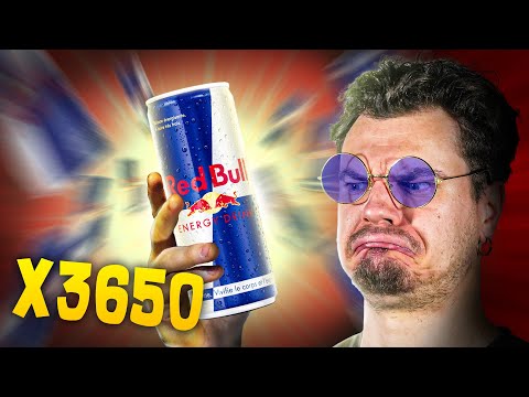 Boire QUE du Red Bull Pendant 1 an : ÇA FAIT QUOI ?!