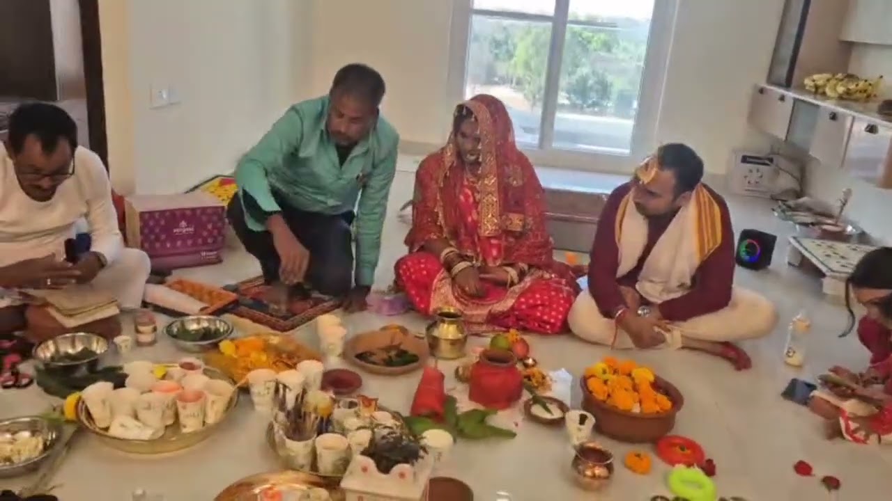 Griha pravesh Pooja #grihapravesh #pooja #housewarming #love 