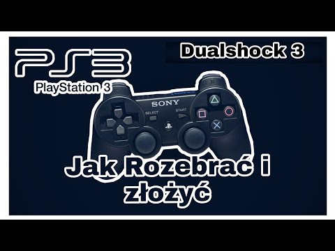 🎮 Dualshock 3: Jak Rozebrać i złożyć.