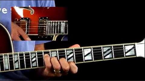 Jazz Guitar Lessons - Inversion Excursion - A Minor 9 Chord Inversions 2