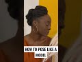 HOW TO POSE LIKE A MODEL #shorts