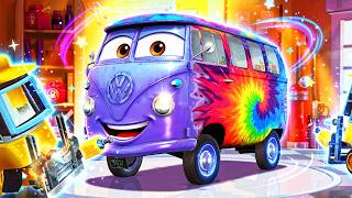 Cars: Fast as Lightning - Fillmore Neon Circuit Showcase & Perfect Boosts screenshot 4