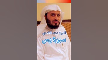 الشيخ سعد الغامدي - من سورة يس