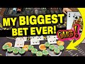  do not miss this  my biggest bet ever on blackjack at a vegas casino