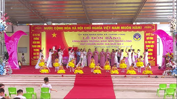 Trường MN Thanh Long Đón Bằng Công Nhận Trường Chuẩn Quốc Gia Mức Độ 2 || YENMYMEDIA