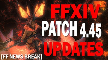 FFXIV Patch 4.45 Release Date and Is a new Playable Race Being Teased? [FF News Break]