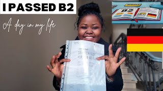 A Day in My Life: I Passed My B2 German Exam!