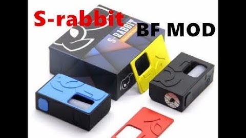 Clearance stock S-rabbit BF MOD from Wejoytech