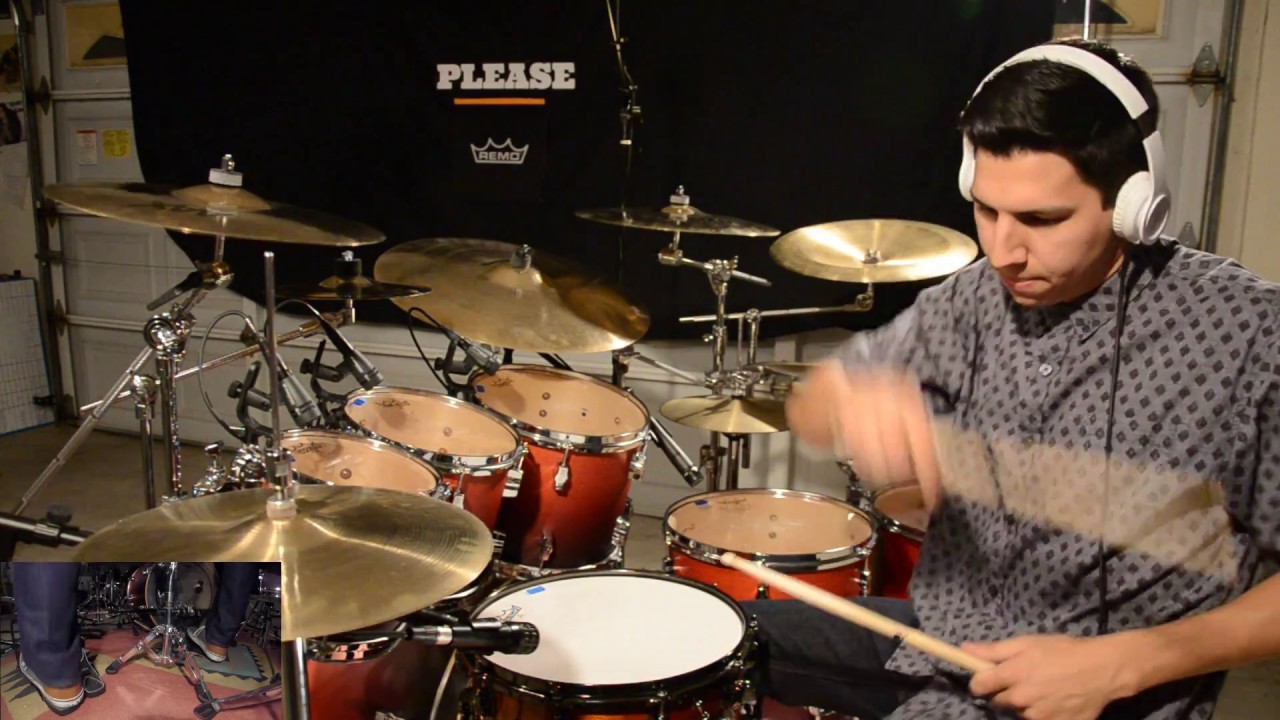 Plini w/ Troy Wright - Cascade (Handmade Cities Intro) - Drum Cover