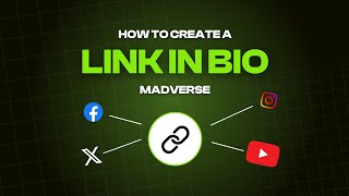 How to create a Link In Bio on Madverse? | Free Link in bio | Link in bio alternatives | Madverse screenshot 3