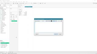 Organizing your data pane (Tableau)