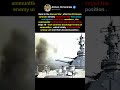 Back in the Korean War, after North Korean cannons initially struck the USS Wisconsin and injured th