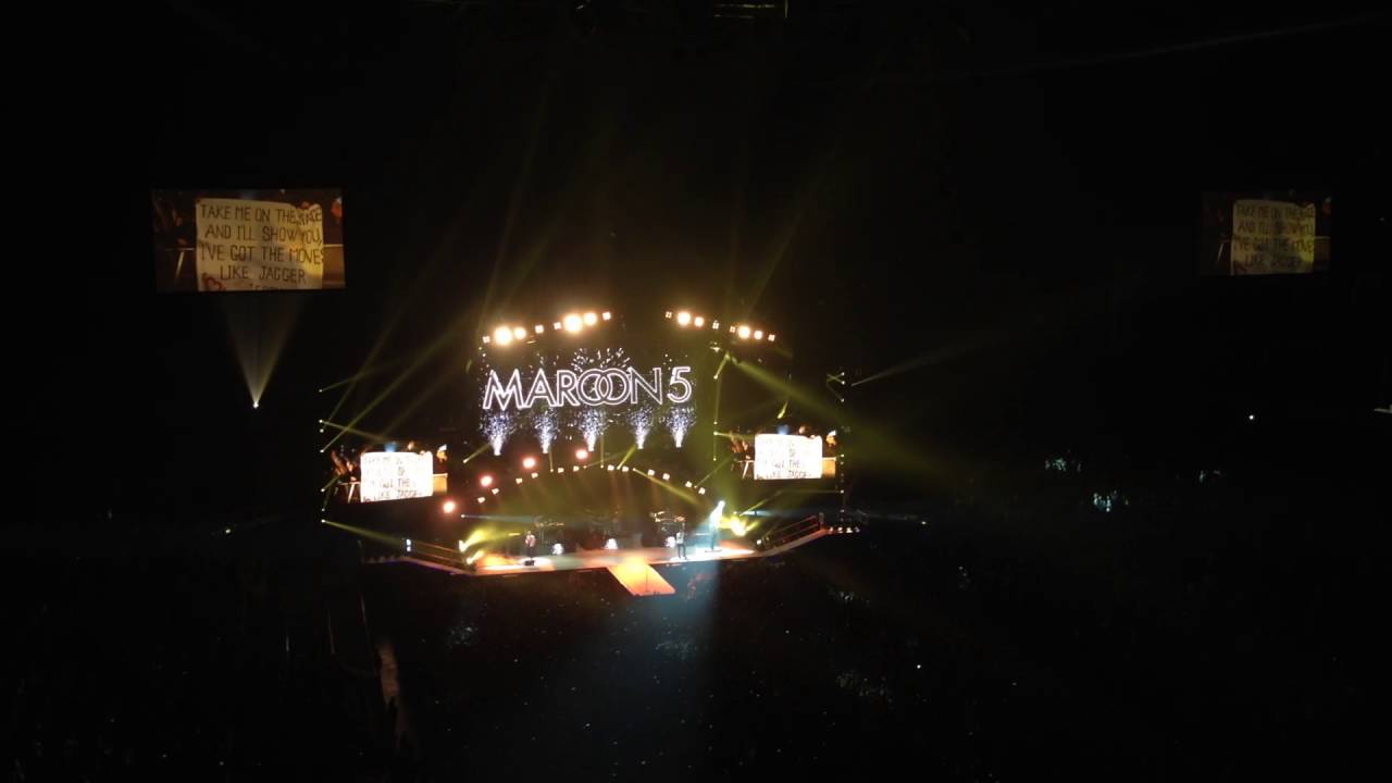 Maroon 5 - Moves like Jagger, o2 Arena London, 11. januar 2014 - YouTube