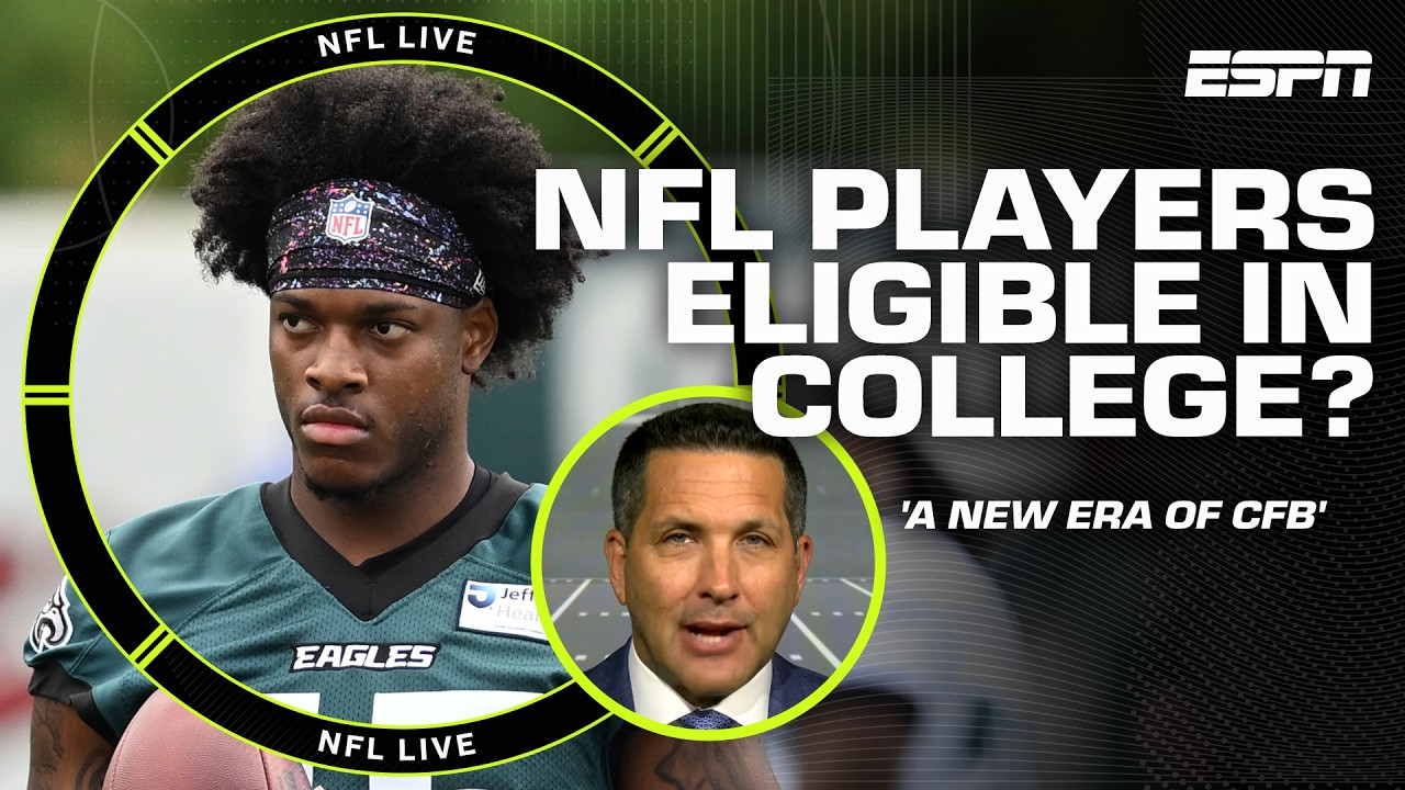 Judge rules several NFL players are eligible to return to college football 👀 | NFL Live