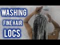 Washing Low Porosity Sisterlocks on Thin Hair 5 Years Update
