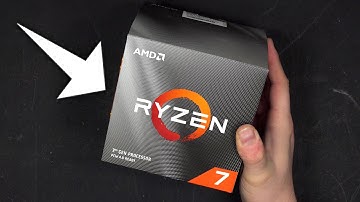 AMD Ryzen 7 3800X 2020 Unboxing