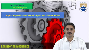 Impact of Elastic Bodies, Impact and Types of Impact by Dr. BDY Sunil