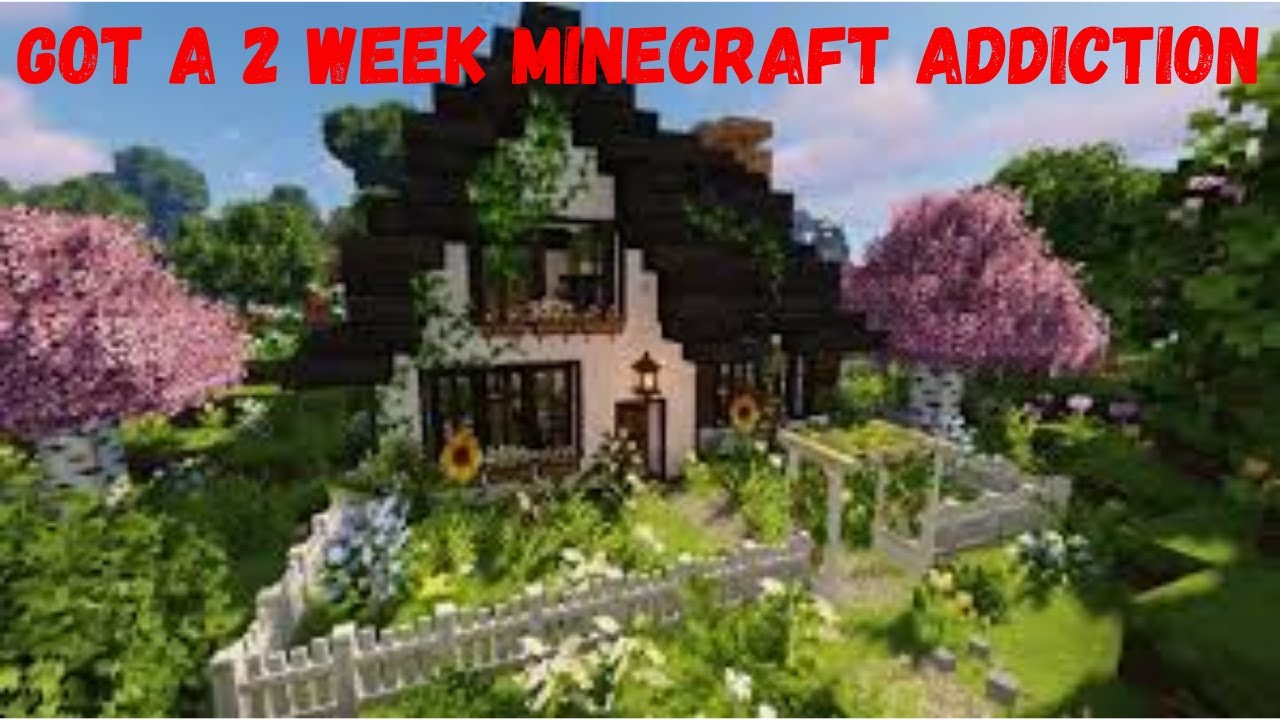 Got a 2 week Minecraft addiction - YouTube
