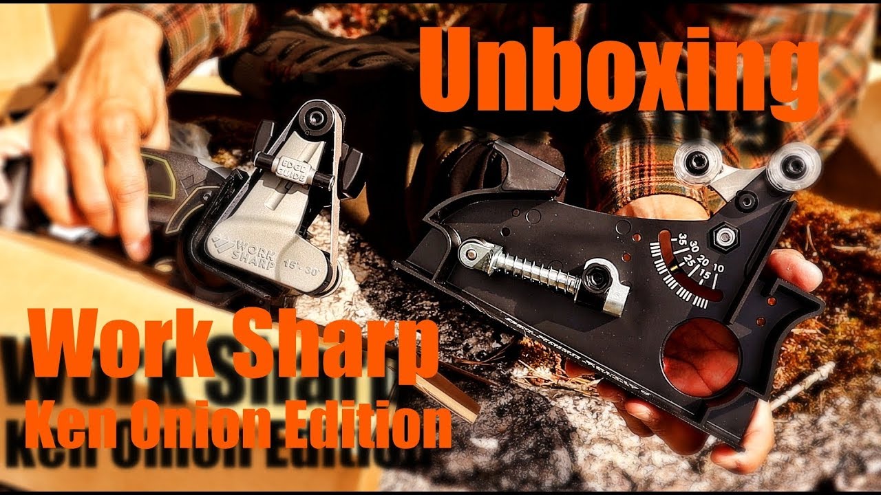 Download Work Sharp Ken Onion Edition Unboxing and the Blade Grinding Attachment