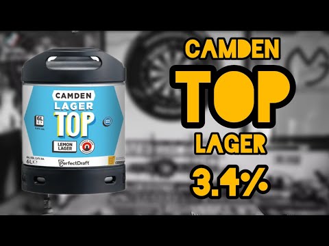 Camden top lager 3.4% - Perfect draft pro / Philips perfect draft 