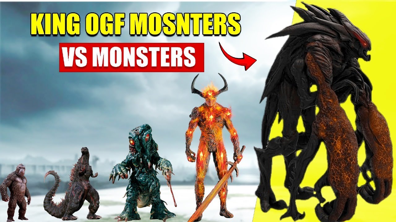 MUTO Prime vs Every Giant Monster – 2025 Size Comparison - YouTube