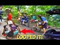 MOST INSANE PIT BIKE RIDE EVER!!