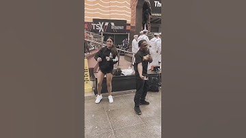 Thumbnail of She started dancing with me🔥 #shorts