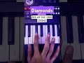 Diamonds Rihanna Piano Tutorial Tiktok Viral Shorts Diamonds Rihanna Piano Tutorial Tiktok Viral Shorts