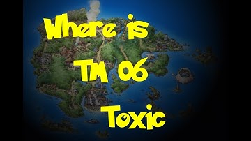 Where Is: TM 06 - Toxic (Pokemon Ruby/Sapphire/Emerald)