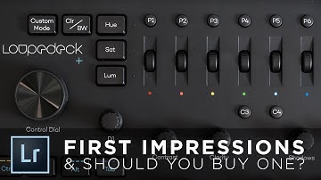 Loupedeck+ Plus Should you buy one? First Impressions & Test With Adobe Lightroom