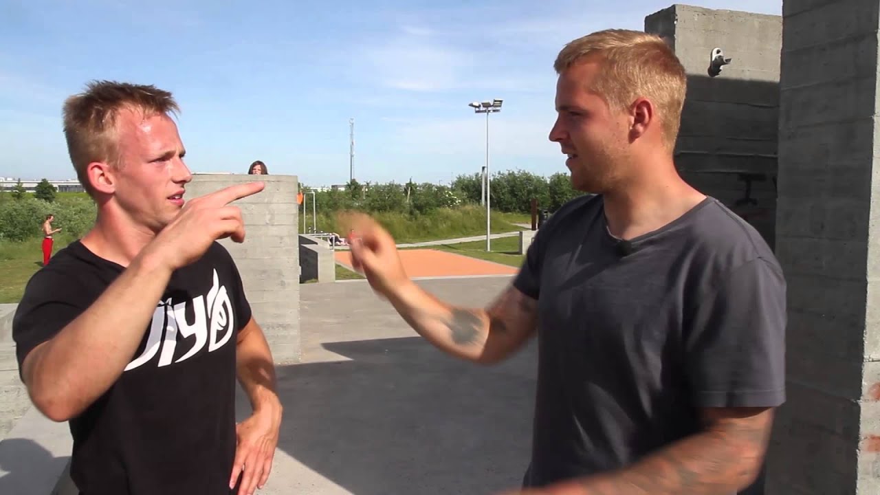 Joakim Ingversen og Jonas Thorsager i JiYo Parken