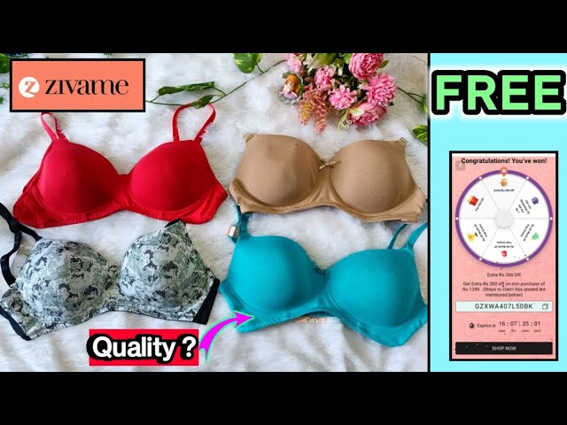 Zivame Loot offer L 💕 Zivame Lingerie Haul .. Quality ? How to