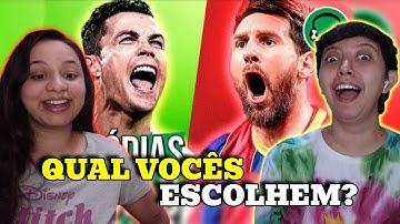 REACT E AÍ, QUAL VAI SER? ROBÔ OU O ET? | FUTPARÓDIAS