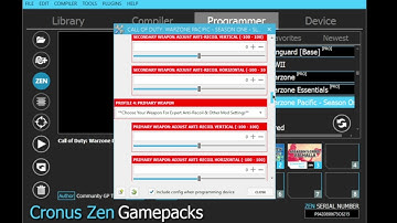 NEW! WARZONE PACIFIC SEASON ONE CRONUS ZEN GAME PACK SETTINGS AND SETUP!