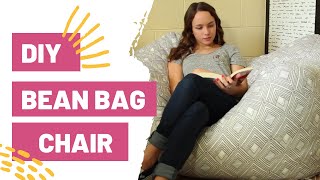 DIY BEAN BAG CHAIR | How To Sew