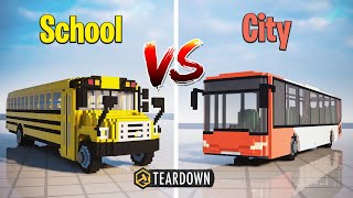 SCHOOL Bus vs CITY Bus | Teardown screenshot 3