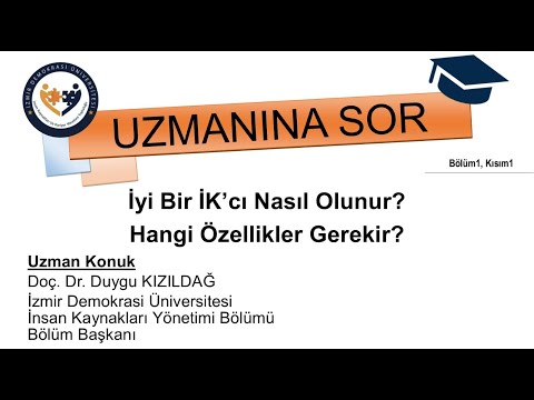 Video: Bir İK Departmanı Nasıl Organize Edilir