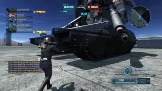 Zaku Tank [Artillery] Gameplay - MOBILE SUIT GUNDAM BATTLE OPERATION 2 [PS4]