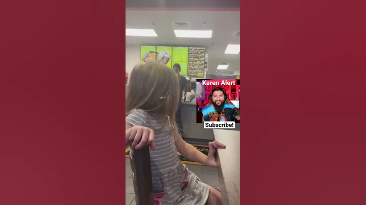 Little girl witnesses her first Karen