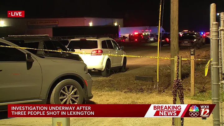 Three hospitalized after late-night shooting at Lexington home appliance store