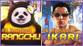 T8 S3 ▰ RANGCHU (#5 Ranked Panda) Vs IKARI (#6 Ranked Kazuya) ▰ Tekken 8 High Level Gameplay