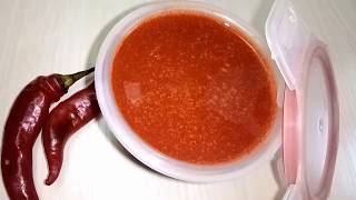 2 pepper HOT SAUCE | very easy delicious hot sauce recipe