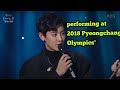 EXO&#39;s Chanyeol talks about performing at the &#39;2018 Pyeongchang Olympics&#39;