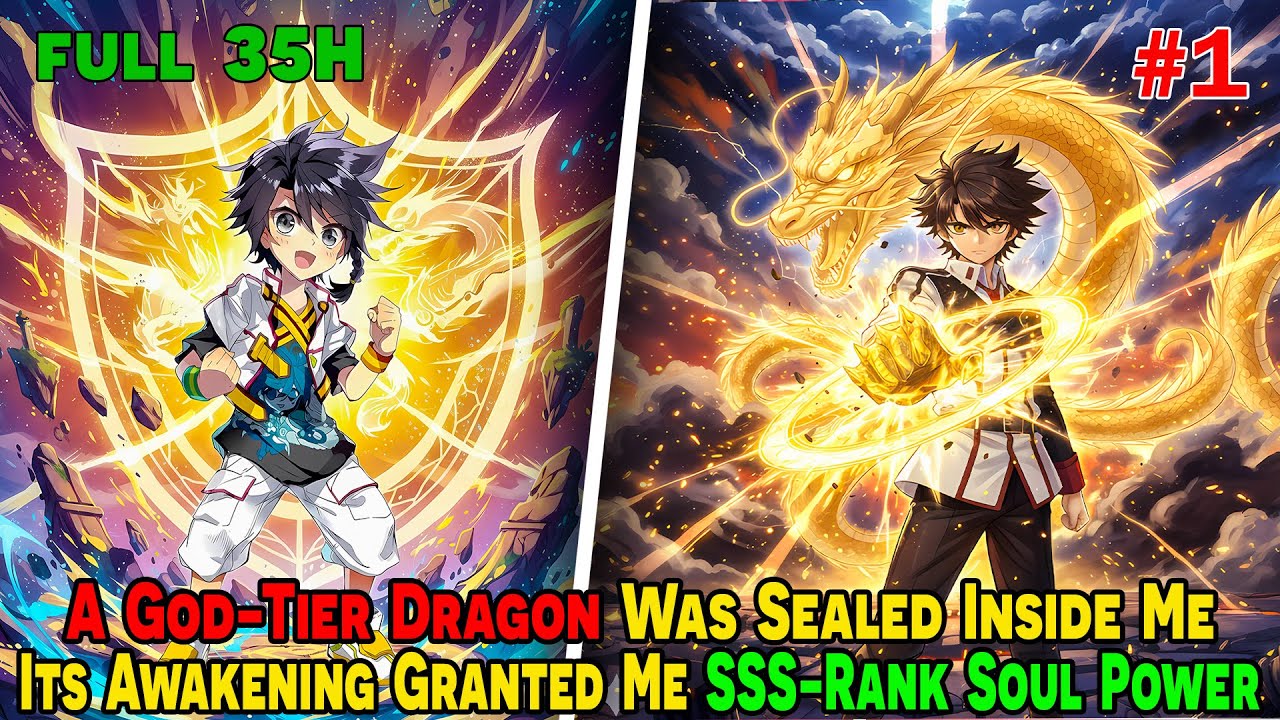 [FULL 1/3] - A God-Tier Dragon Was Sealed Inside Me; Its Awakening Granted Me SSS-Rank Soul Power!