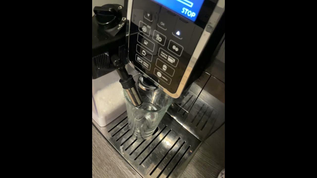 Hilfe!!! Delonghi dinamica ECAM350.55.B kein Milchschaum nach dem entkalken YouTube