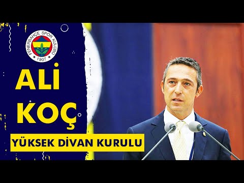 Başkanımız Ali Koç’un YDK Konuşması | 18 Temmuz 2020