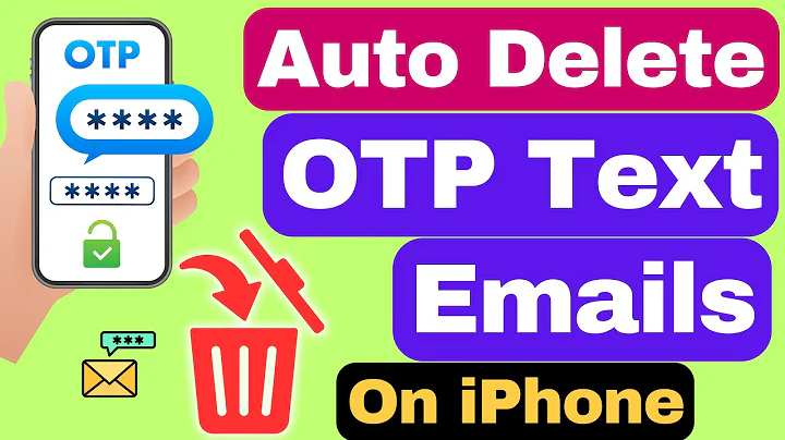 How to Auto Delete OTP Texts and Emails on iPhone (ANY iPhone - iOS 26, iOS 18)