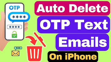 How to Auto Delete OTP Texts and Emails on iPhone (ANY iPhone - iOS 26, iOS 18)